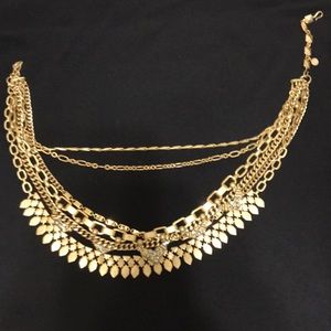 Stella & Dot Sutton Necklace Gold. Like new